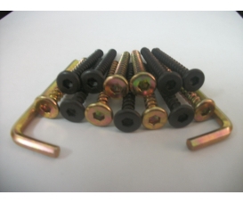 Bulong lục giác chìm đầu trụ